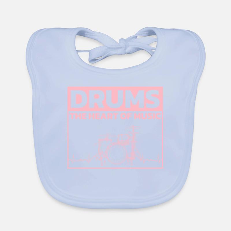 Drummers Drummers Drummers Drummers Organic Baby Bibs