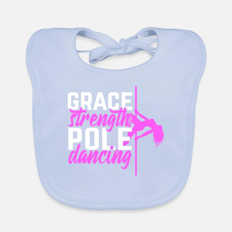 Pole Dance Dancer, Pole Dance, Pole Dancing Bavoir bio Bébé