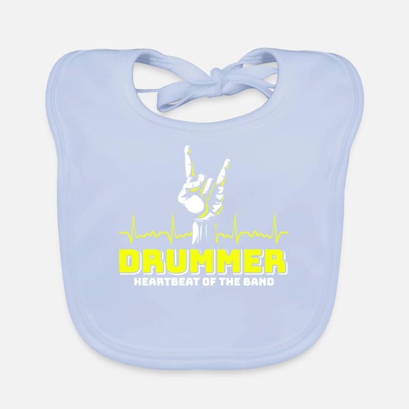 Drummers Drummers Drummers Drummers Organic Baby Bibs