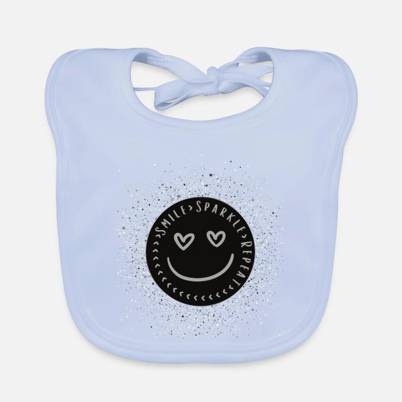 Sourire Scintillement Répéter Bavoir bio Bébé
