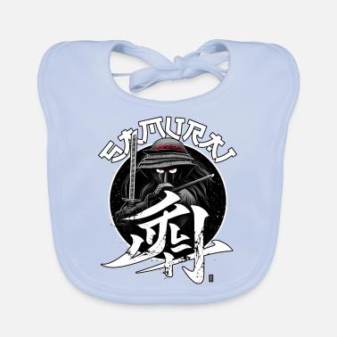 Samurai Bavaglino ecologico per neonato