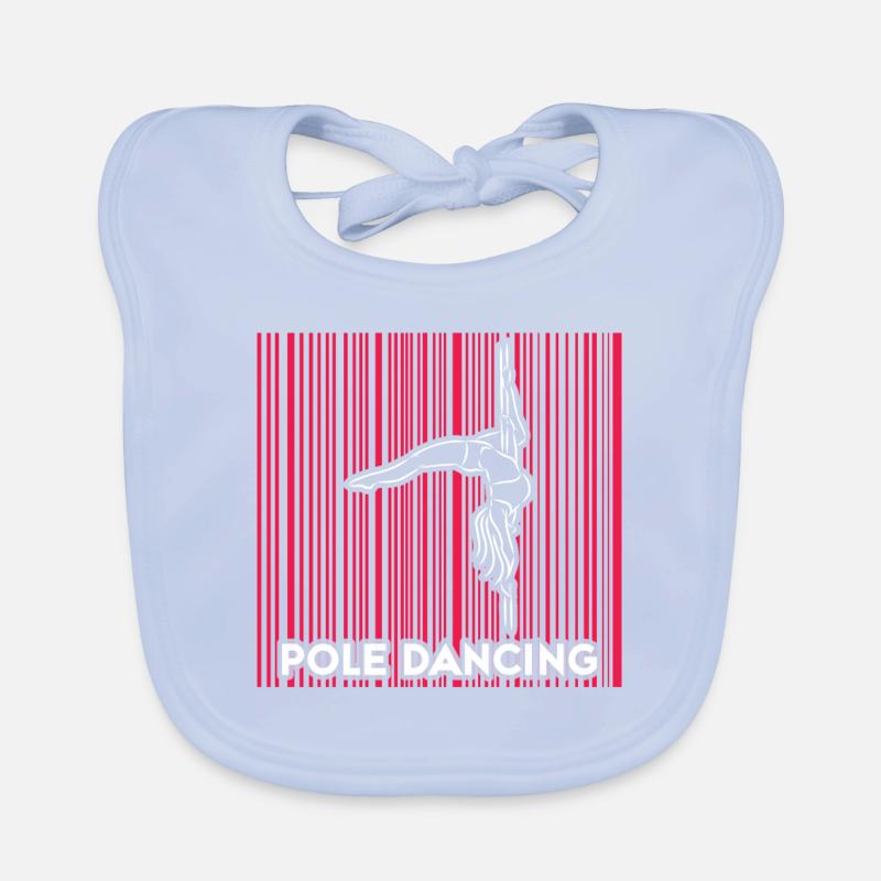 Pole dance danseuse, pole dance, pole dance Bavoir bio Bébé