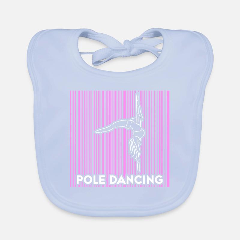 Pole dance danseuse, pole dance, pole dance Bavoir bio Bébé