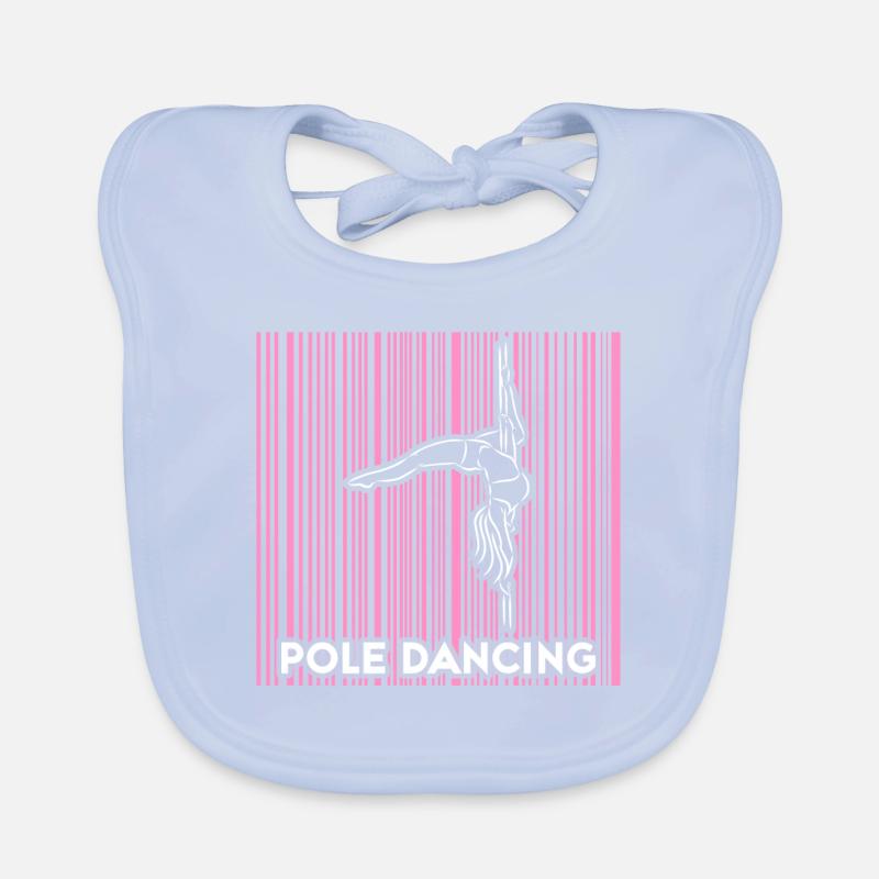 Pole dance danseuse, pole dance, pole dance Bavoir bio Bébé