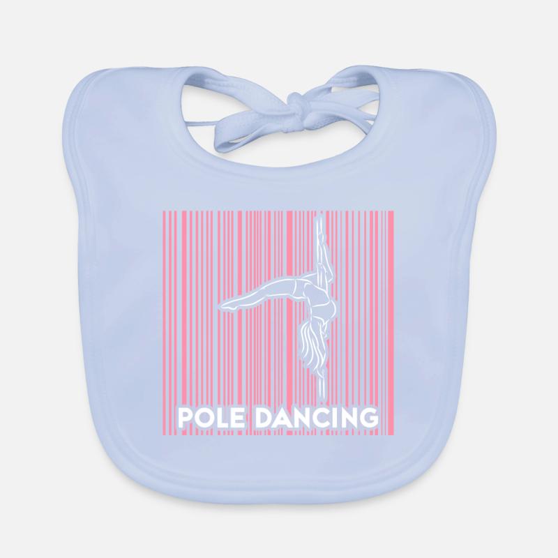 Pole dance danseuse, pole dance, pole dance Bavoir bio Bébé