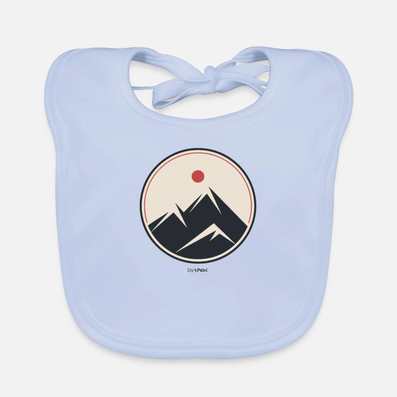 Simple minimalist nature Organic Baby Bibs