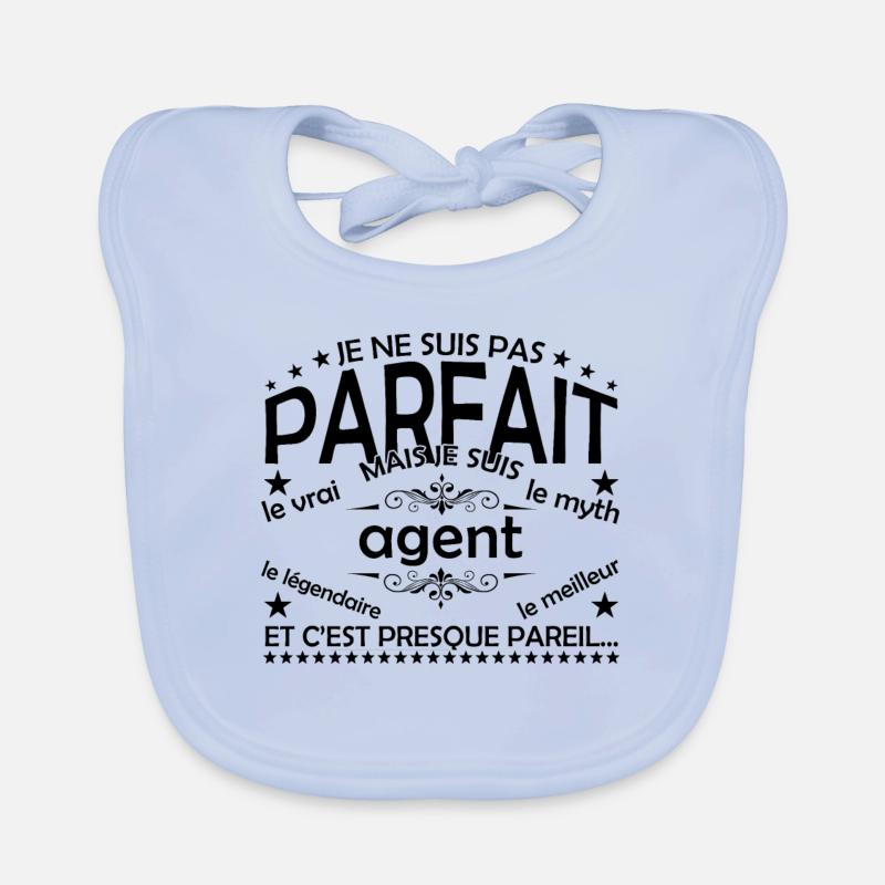 Gift Agent Agent The Real Agent Organic Baby Bibs