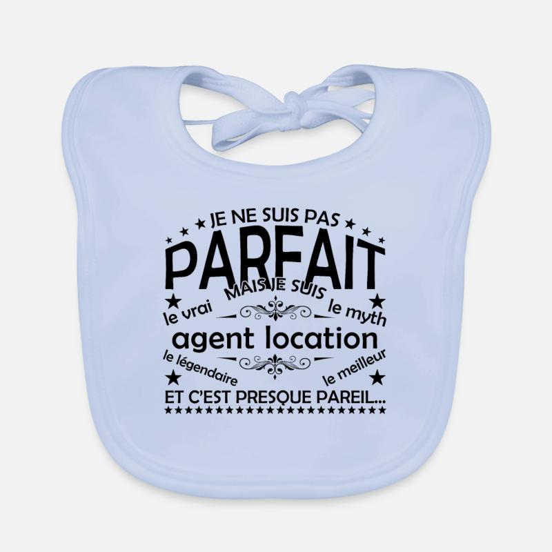 Geschenk-Vermieter Vermietungsagent Der echte Agent Baby Bio-Lätzchen