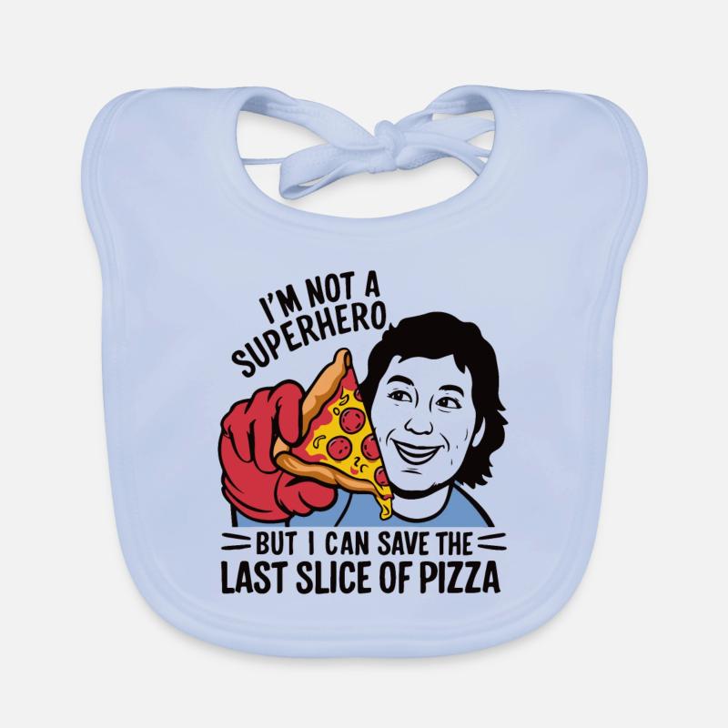 PIZZA Baby Bio-Lätzchen