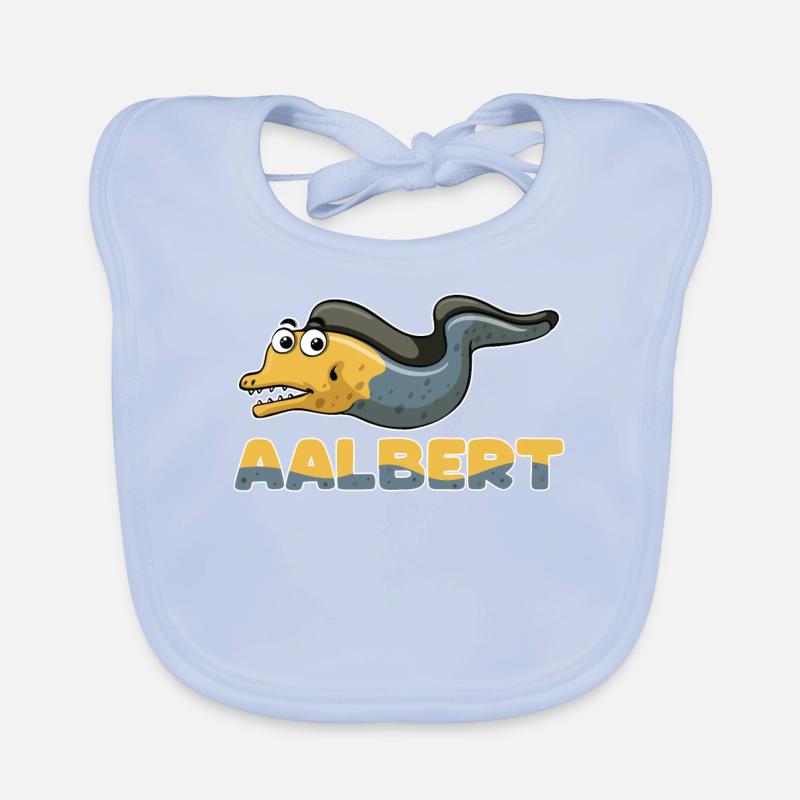 Albert Name, tenue d’Aalbert pour le jour du nom avec Bavoir bio Bébé
