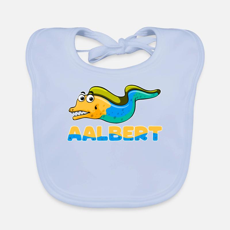 Albert Name, tenue d’Aalbert pour le jour du nom avec Bavoir bio Bébé