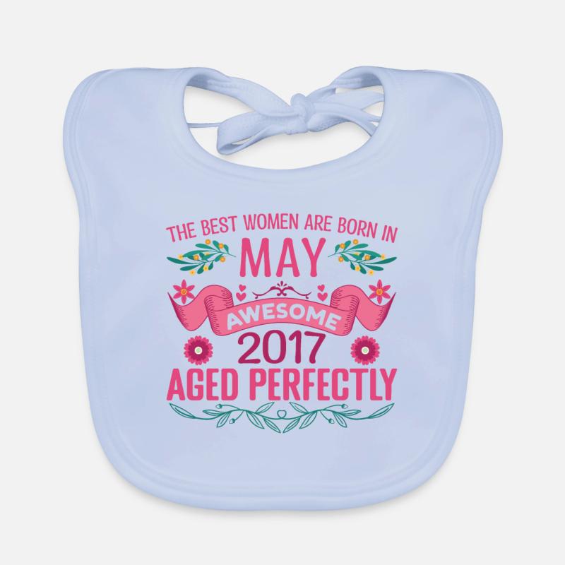 Mai 2017 Geburtstag Ehefrau Mai 2017 Geburtstag Baby Bio-Lätzchen