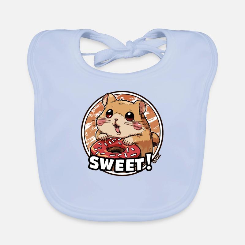 Un hamster super mignon et mignon Bavoir bio Bébé