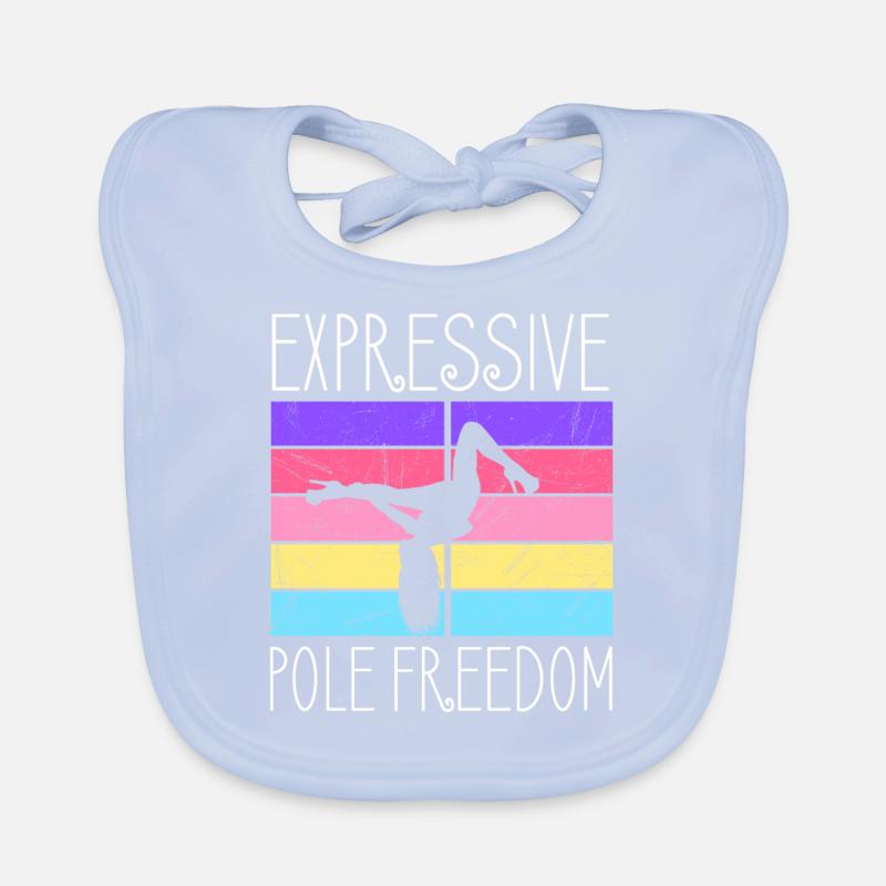 Danseuse de pole dance, Pole dance, Pole dance Bavoir bio Bébé