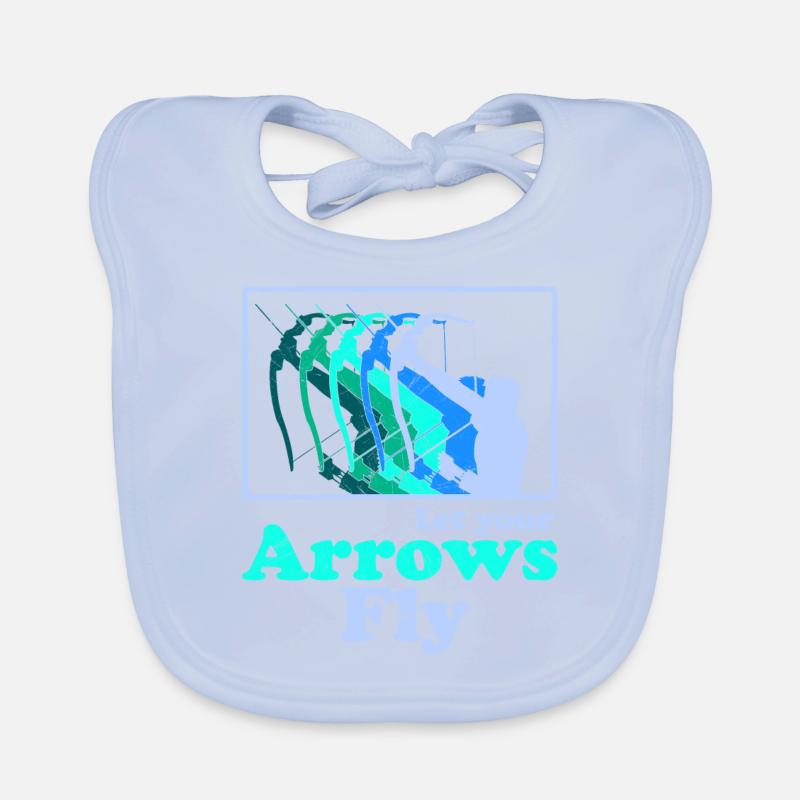 Tir à l’arc Tir à l’arc Arc flèche de tir à l’arc Bavoir bio Bébé