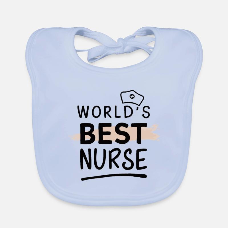DIE BESTE KRANKENSCHWESTER DER WELT Baby Bio-Lätzchen
