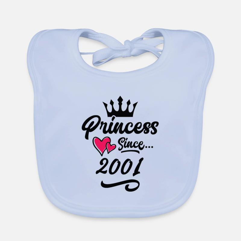 2001 Anniversaire de la princesse Bavoir bio Bébé