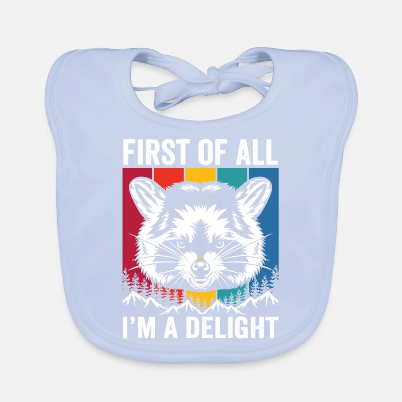 I Am A Joy, Sarcastic Meme Opossum Organic Baby Bibs
