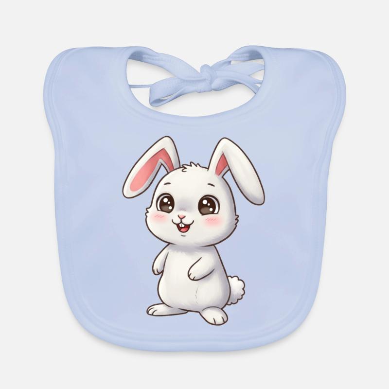 Tier Cartoon Hase Baby Bio-Lätzchen