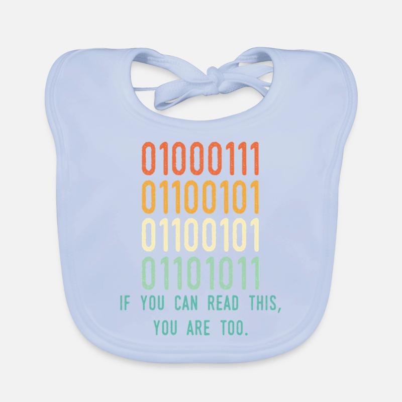 Wissenschaft Nerd Physik Student Witze Geek Baby Bio-Lätzchen