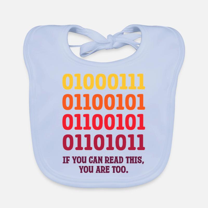 Wissenschaft Nerd Physik Student Witze Geek Baby Bio-Lätzchen