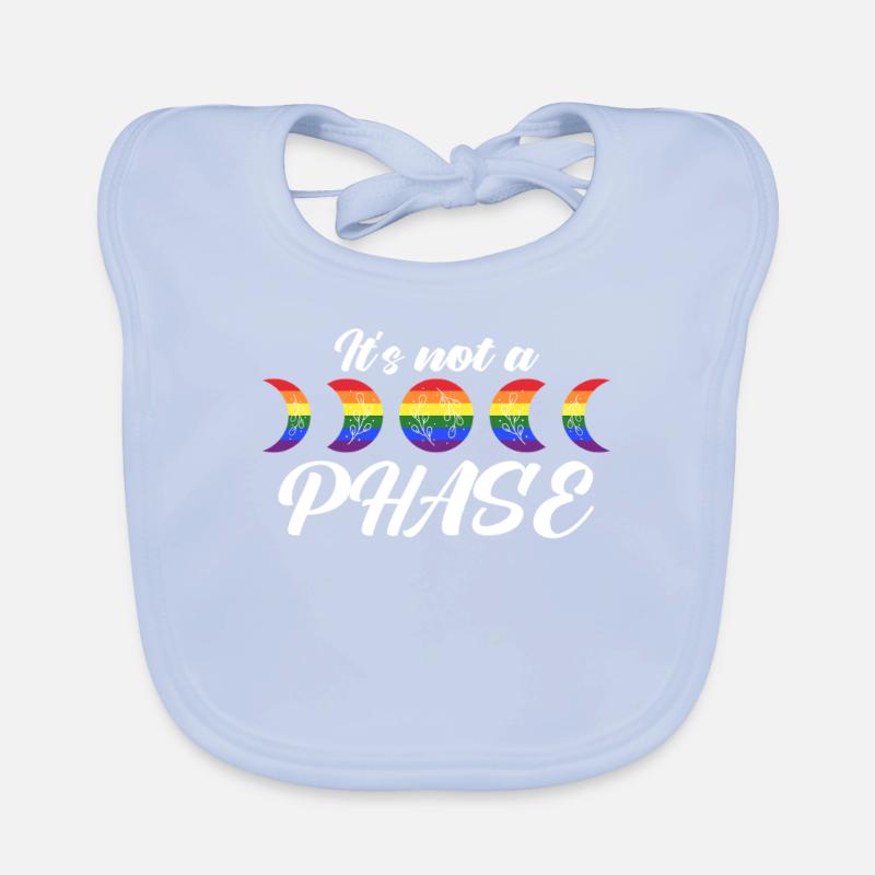 Nice "Against Racism" Organic Baby Bibs