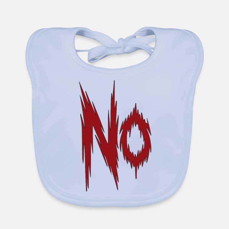 DITE NO Bavaglino ecologico per neonato