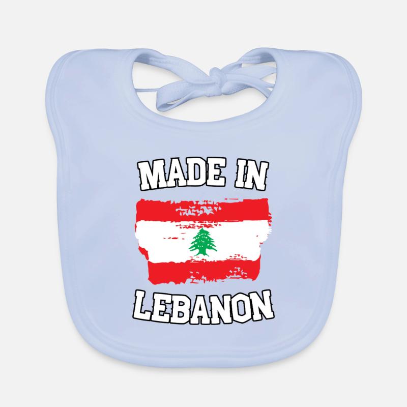 Fabriqué au Liban Bavoir bio Bébé