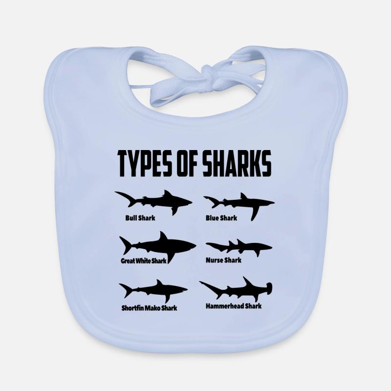 Espèces de requins Bavoir bio Bébé
