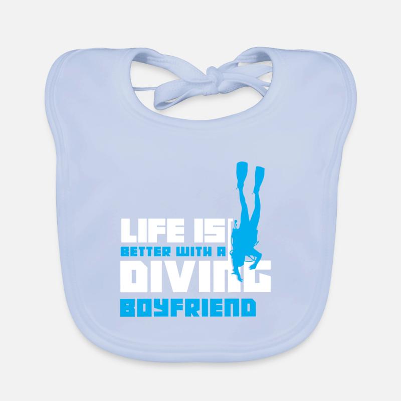 Relation cadeau plongée petite amie Bavoir bio Bébé