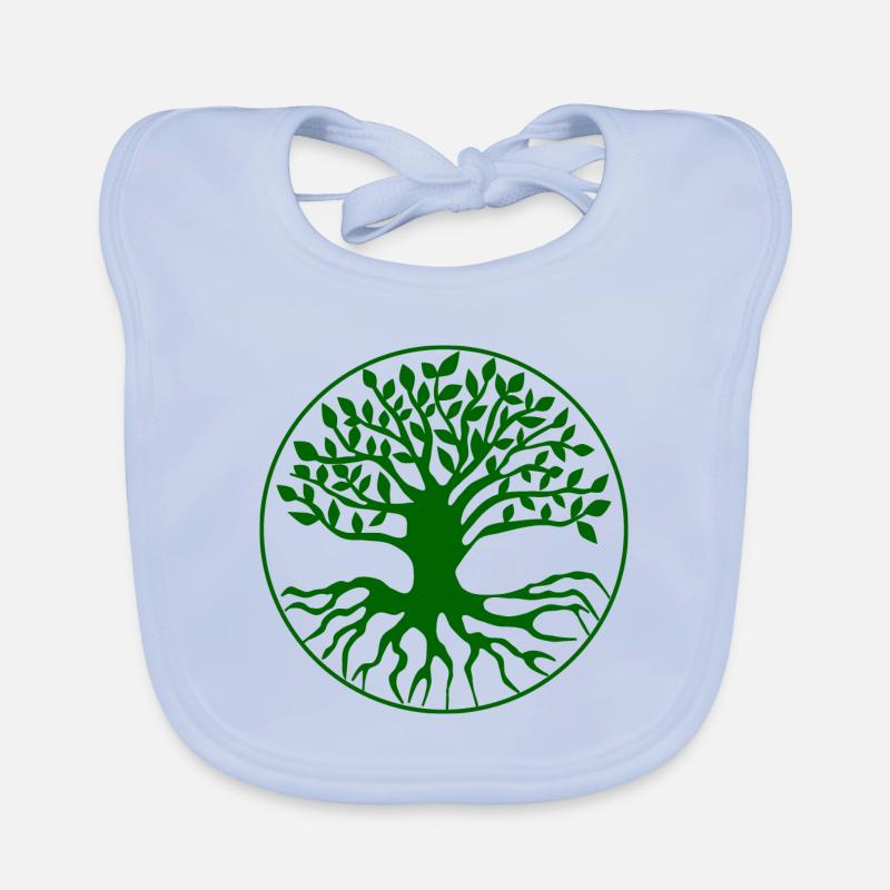 Arbre Arbre de vie Bavoir bio Bébé