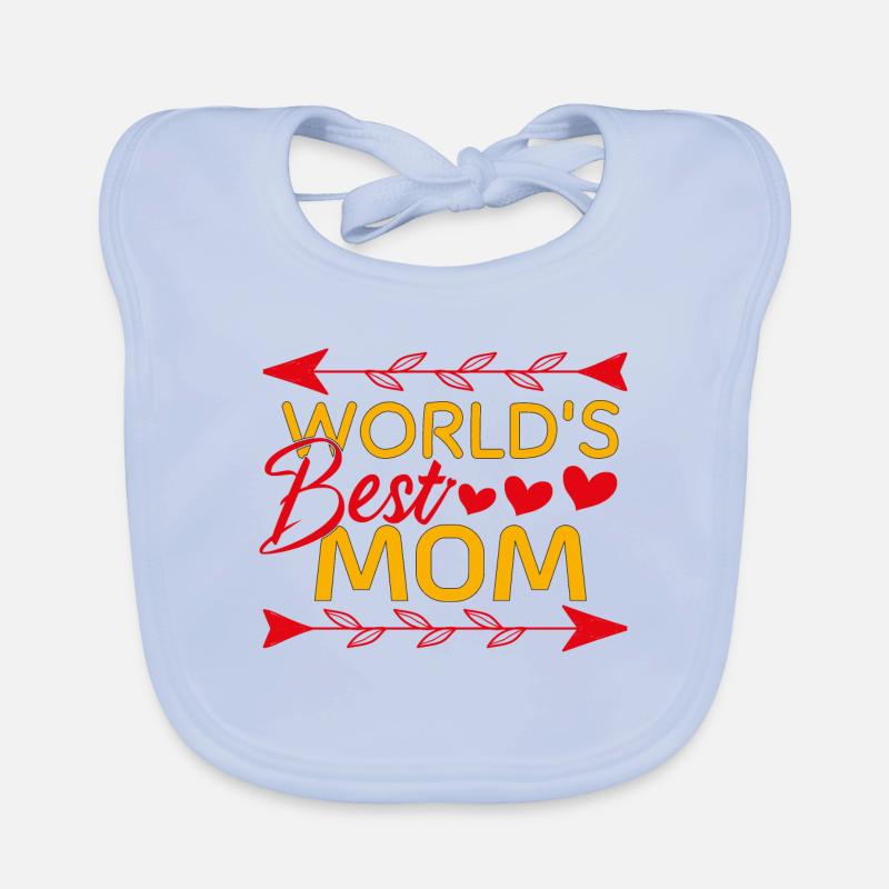 Muttertagsmutter ist das beste Geschenk Mama Baby Bio-Lätzchen