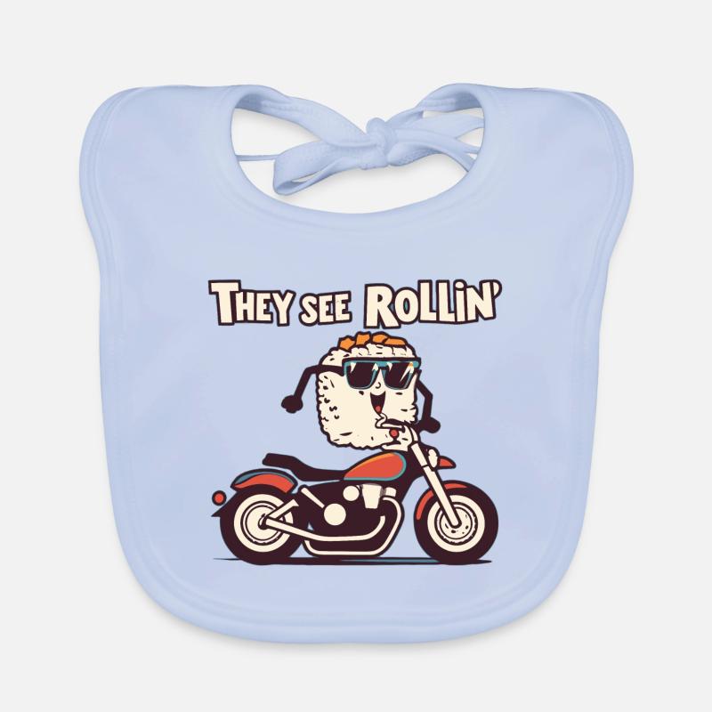 Motorrad Baby Bio-Lätzchen