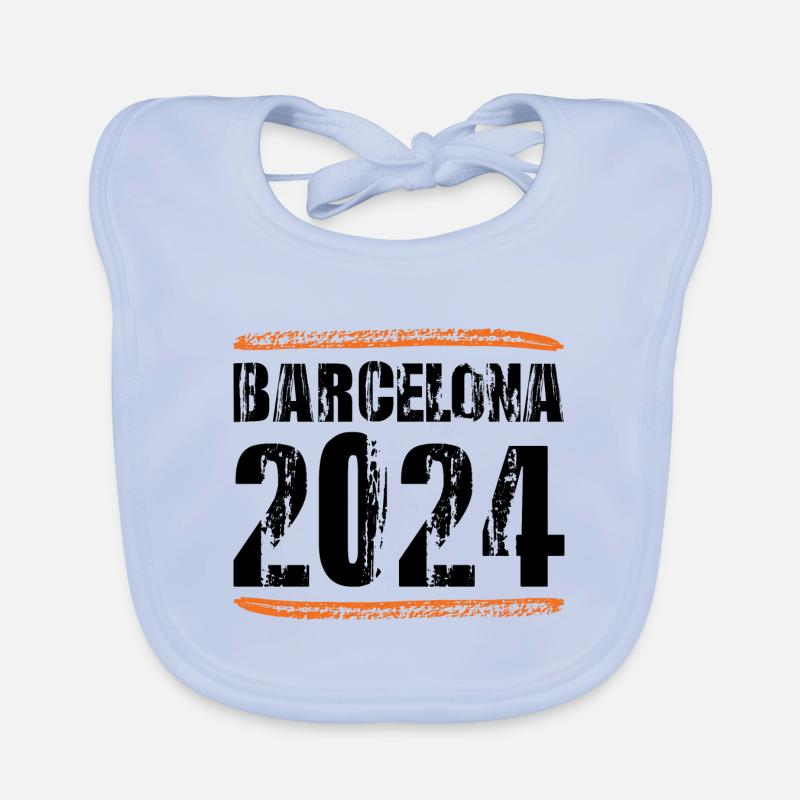 Devis Barcelone 2024 Bavoir bio Bébé