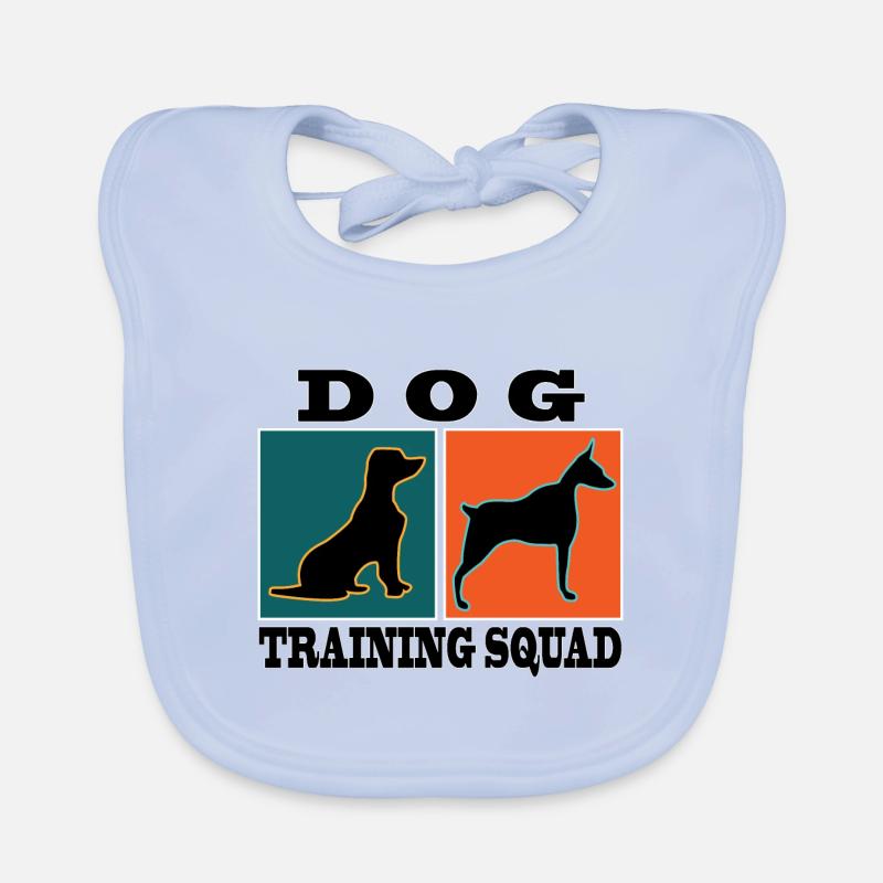 Dog Training Squad Pet Obedience Dog Training Organic Baby Bibs