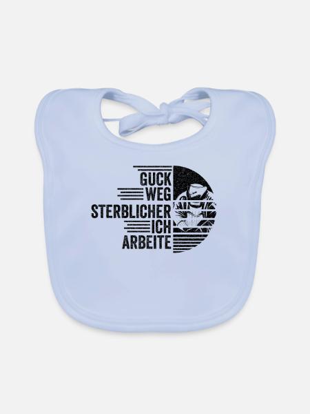 Schweißer Schweißfachmann Schweißwerkmeister Schwe - Baby Bio-Lätzchen - sky Blue