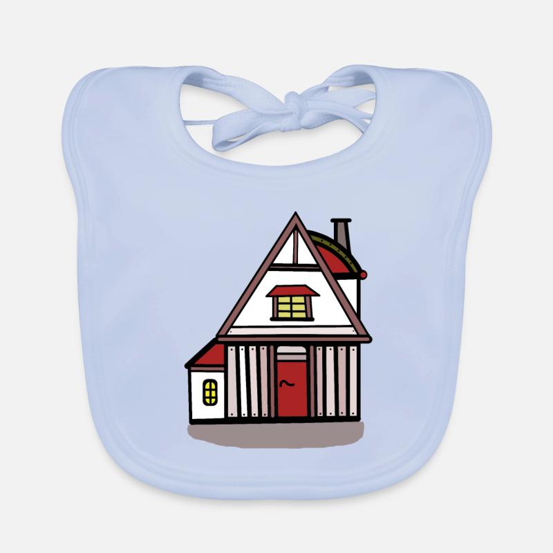 Maison cottage vivant constructeur construire propriété Bavoir bio Bébé