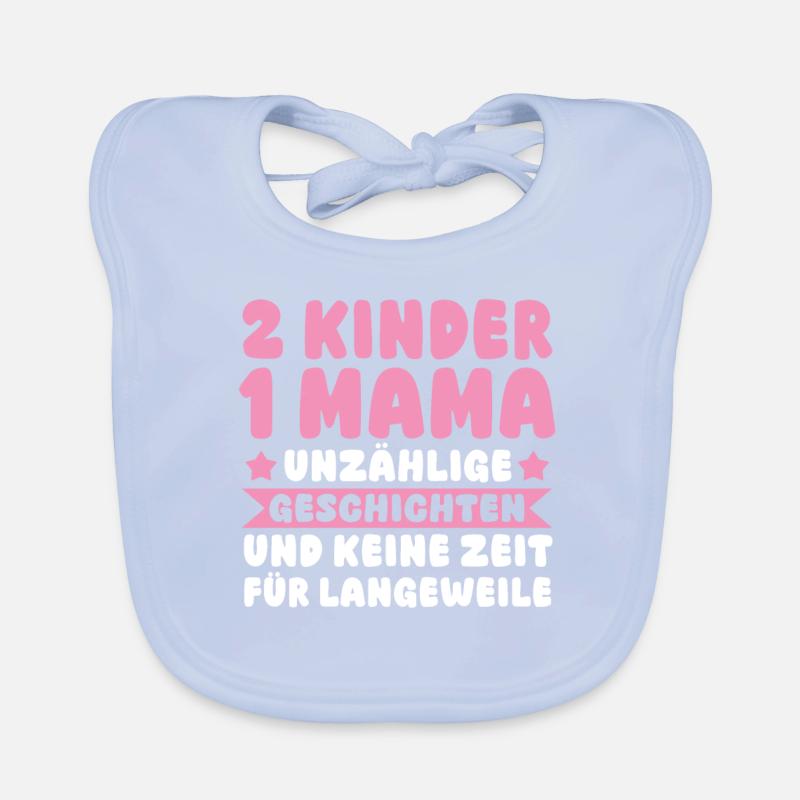 Mama Von 2 Kindern Baby Bio-Lätzchen