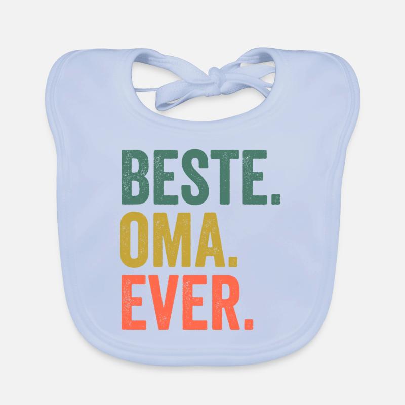 Großmutter Oma Baby Bio-Lätzchen