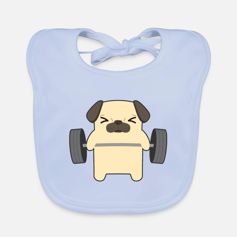 Weight training Organic Baby Bibs