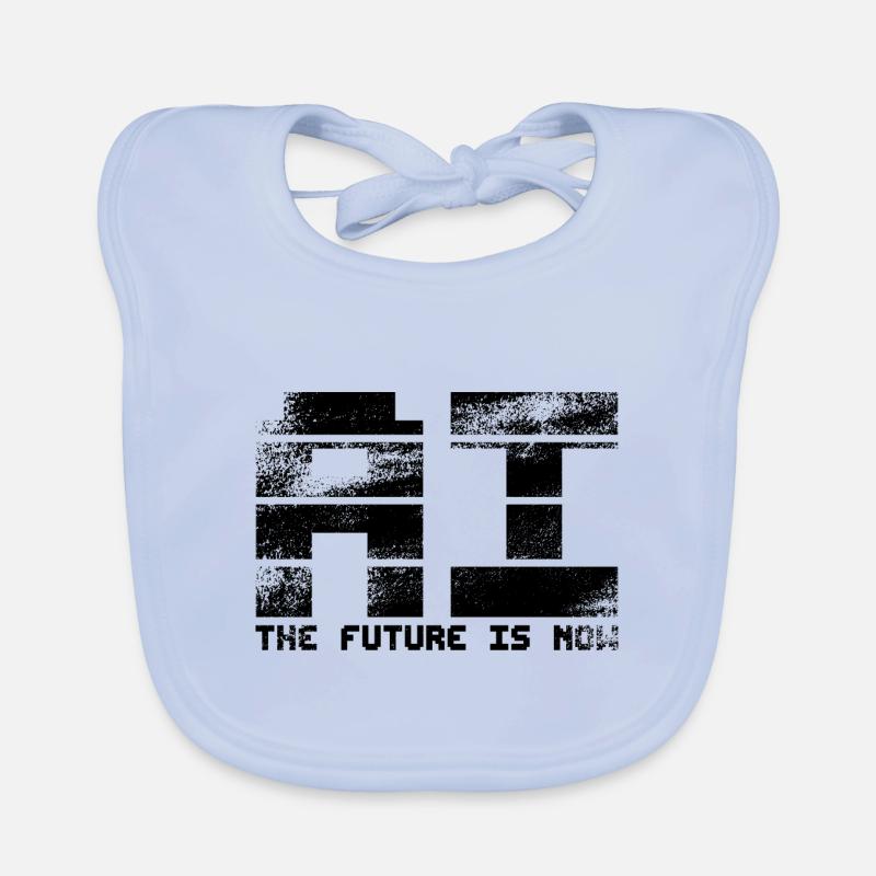 Artificial Intelligence - AI - The future is now Baby Bio-Lätzchen