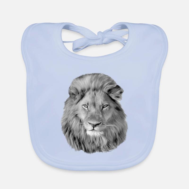 Lion Bavoir bio Bébé