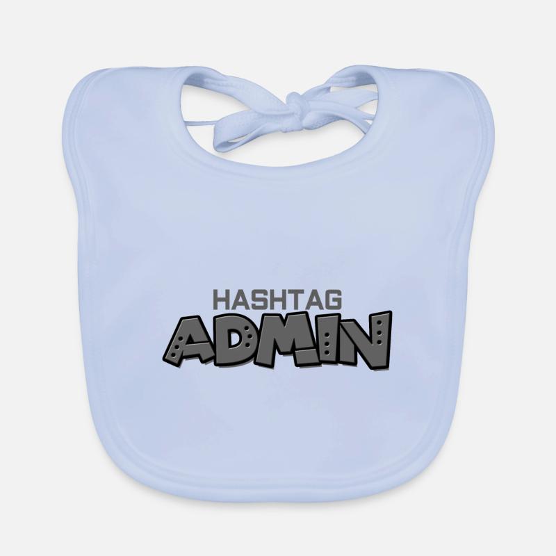 #hashtag administrateur administrateur modérateur développement web Bavoir bio Bébé