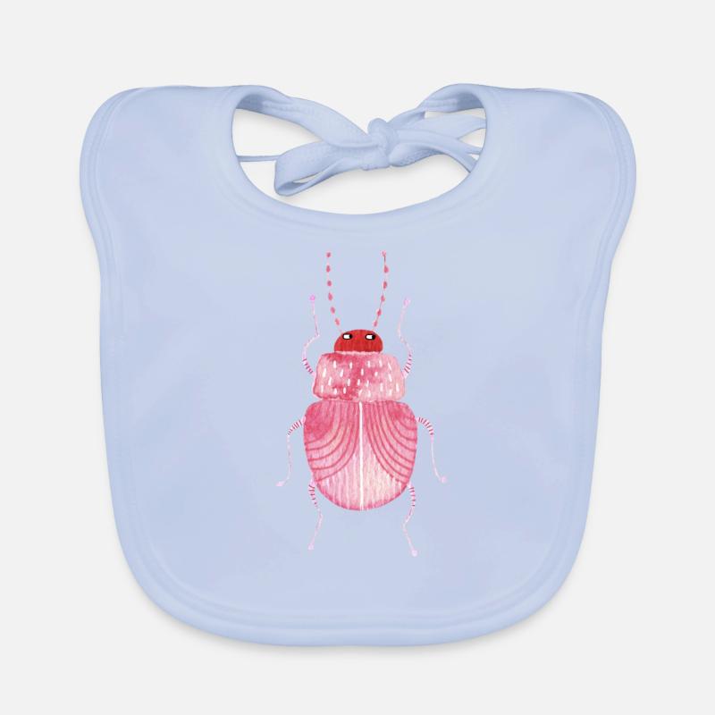 Sarcastic Beetle Organic Baby Bibs