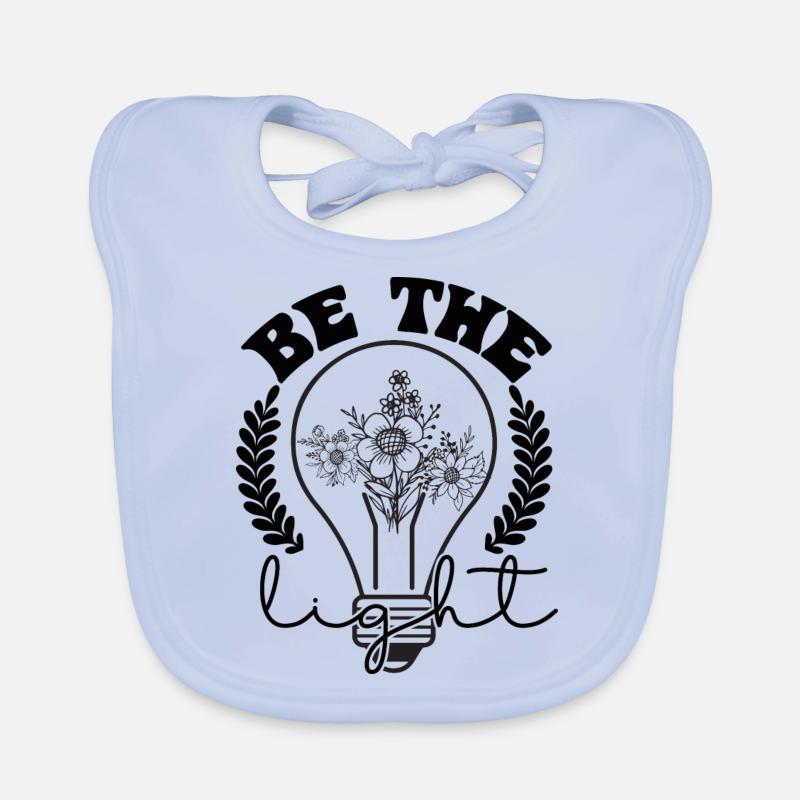 be the light motivation einfach machen Baby Bio-Lätzchen