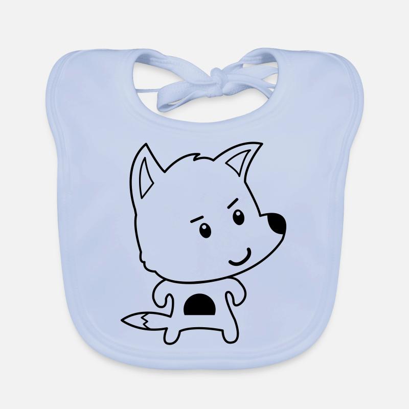 fuchs comic Baby Bio-Lätzchen