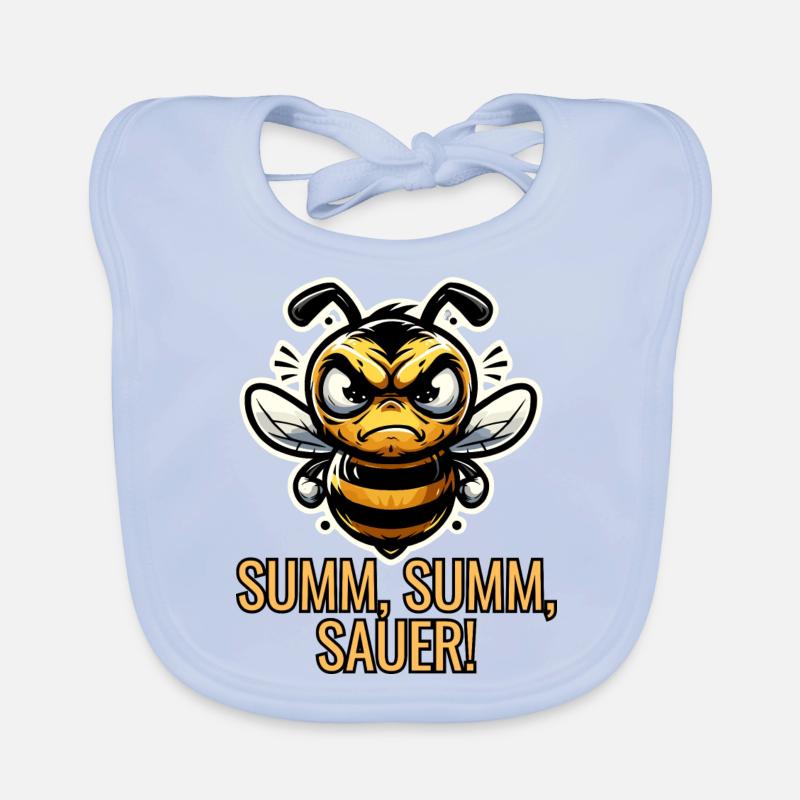 Buzz Buzz Sour Bee Organic Baby Bibs