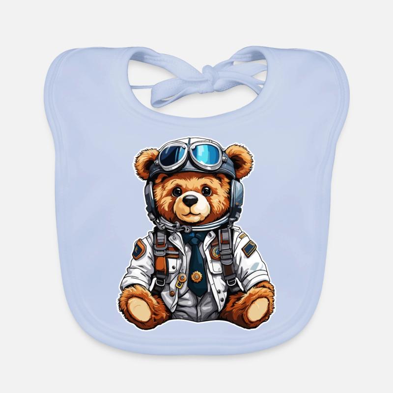 Teddybär / Kuscheltier / Stofftier / Geschenkidee Baby Bio-Lätzchen