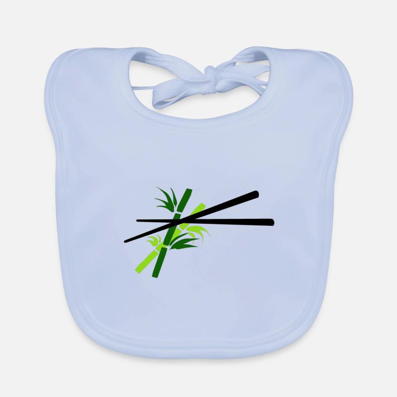 Essstäbchen Bambus - chopsticks bamboo Baby Bio-Lätzchen