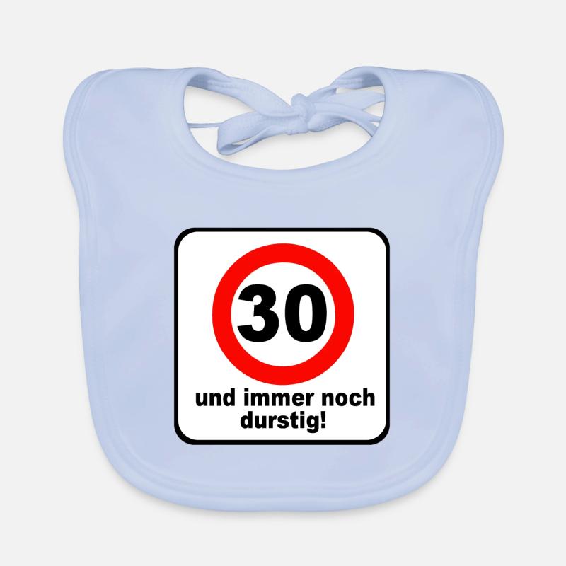 30.Geburtstag , immer noch Durst (25) Baby Bio-Lätzchen